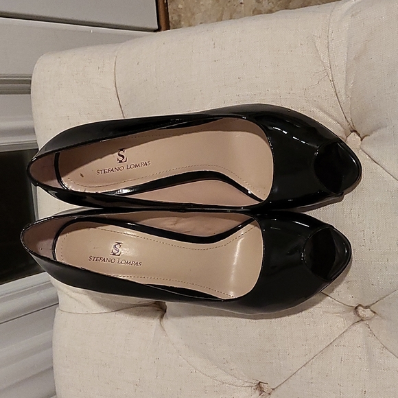 Made in Italy patent leather black heels - Picture 5 of 10